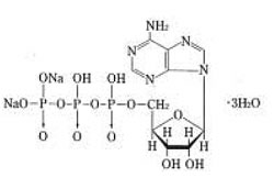 アデホス（アデノシン３リン酸）の構造式