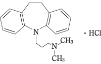 トフラニール（塩酸イミプラミン）の構造式