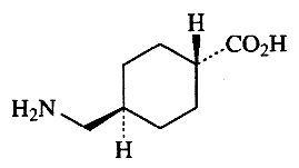 トランサミン（トラネキサム酸）の構造式