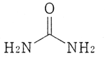 ケラチナミン（尿素）の構造式